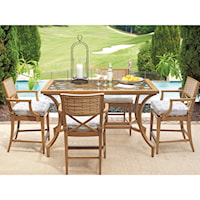 5-Piece Outdoor Counter Height Dining Set