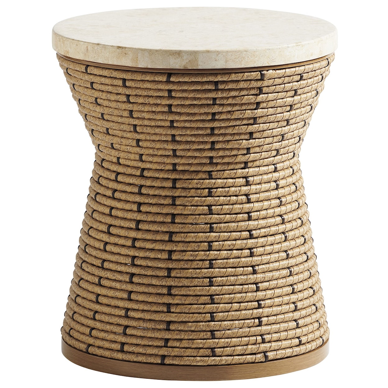 Tommy Bahama Outdoor Living Los Altos Valley View Round Side Table