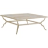 Tommy Bahama Outdoor Living Misty Garden Square Cocktail Table w/ Porcelain Top