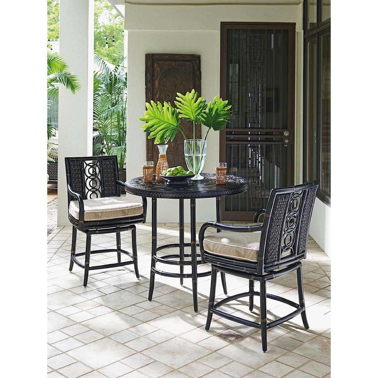 Tommy Bahama Outdoor Living Marimba High/Low Bistro Table