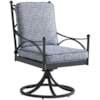 Tommy Bahama Outdoor Living Pavlova Outdoor Swivel Rocker Dining Chair