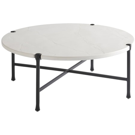 Outdoor Round Cocktail Table