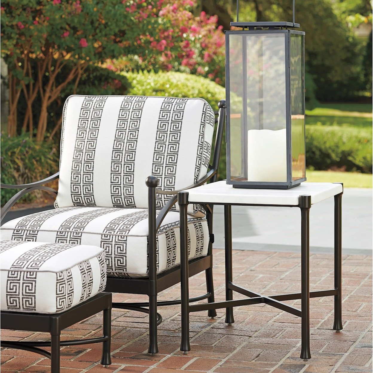 Tommy Bahama Outdoor Living Pavlova Outdoor Rectangular End Table