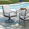 Tommy Bahama Outdoor Living Pavlova Outdoor Swivel Rocker Dining Chair