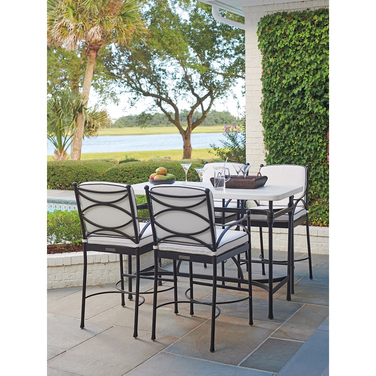 Tommy Bahama Outdoor Living Pavlova Outdoor Bar Stool