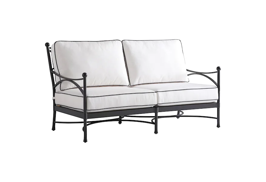 Pavlova Outdoor Loveseat by Tommy Bahama Outdoor Living at Baer's Furniture