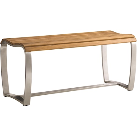 Modern Outdoor Dining Bench
