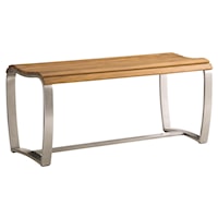 Modern Outdoor Dining Bench