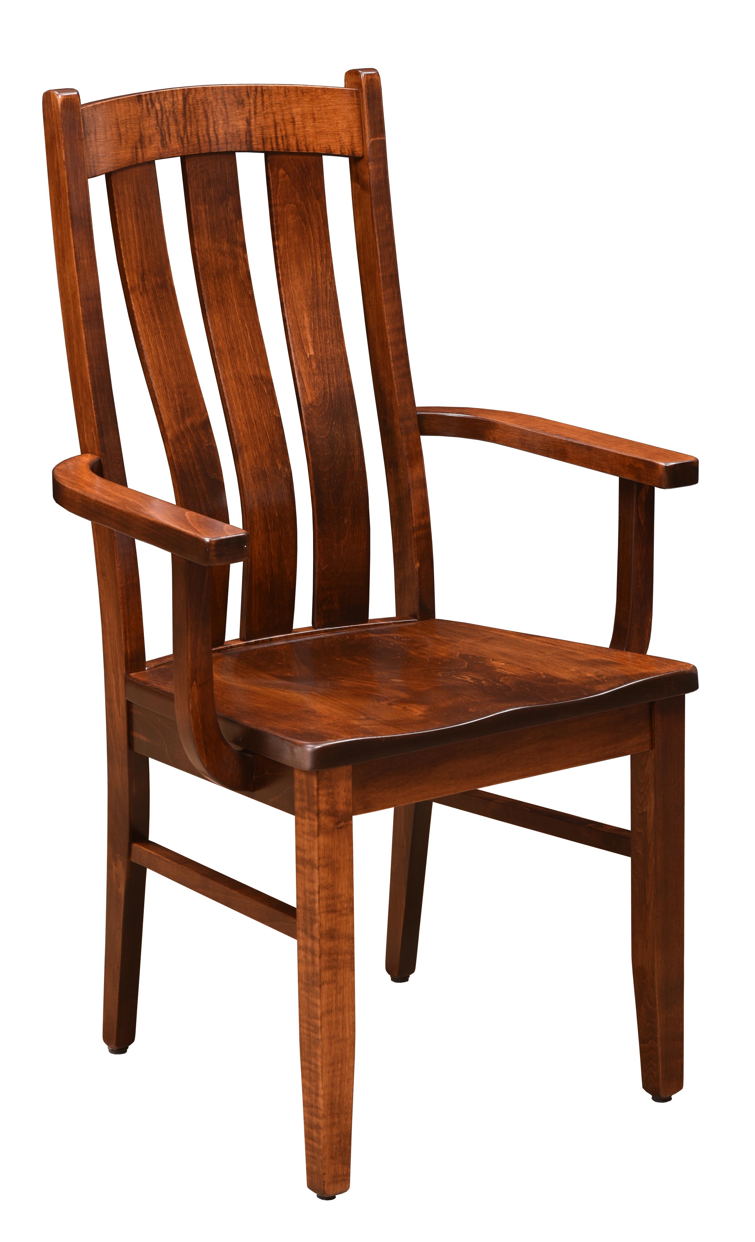 Trailway Amish Wood Arlington ALT883-A Customizable Solid Wood Arm