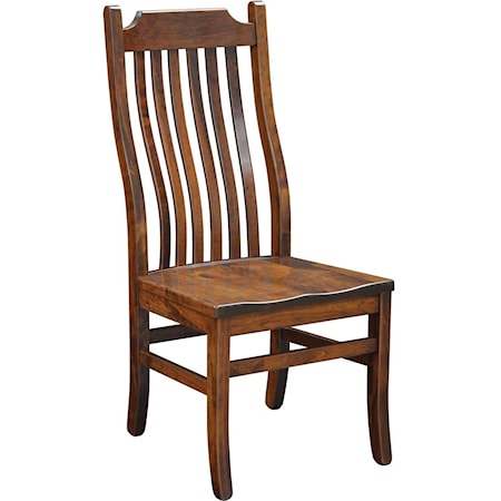 Customizable Solid Wood Side Chair