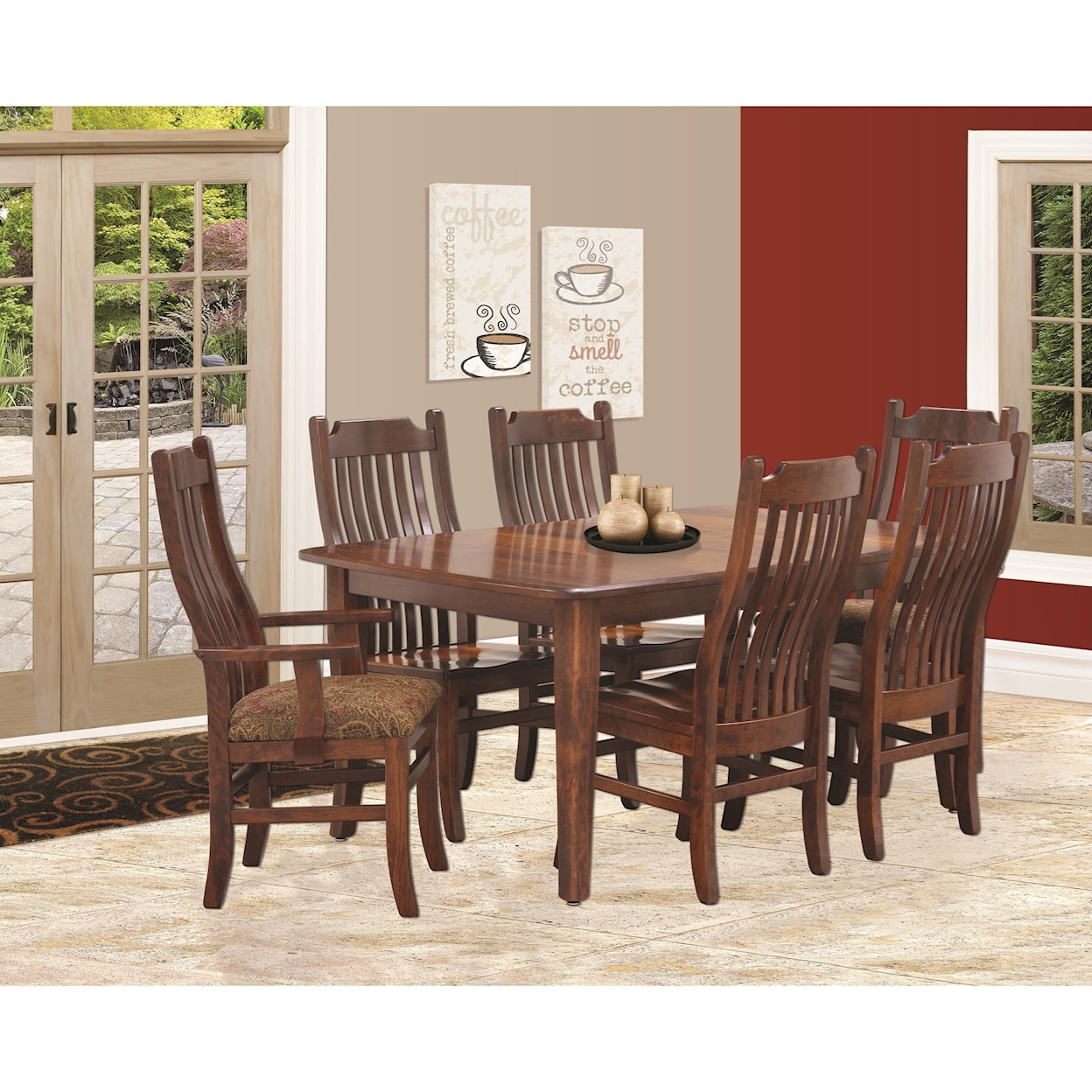 Amish Dining Room Easton Pike Side Chair