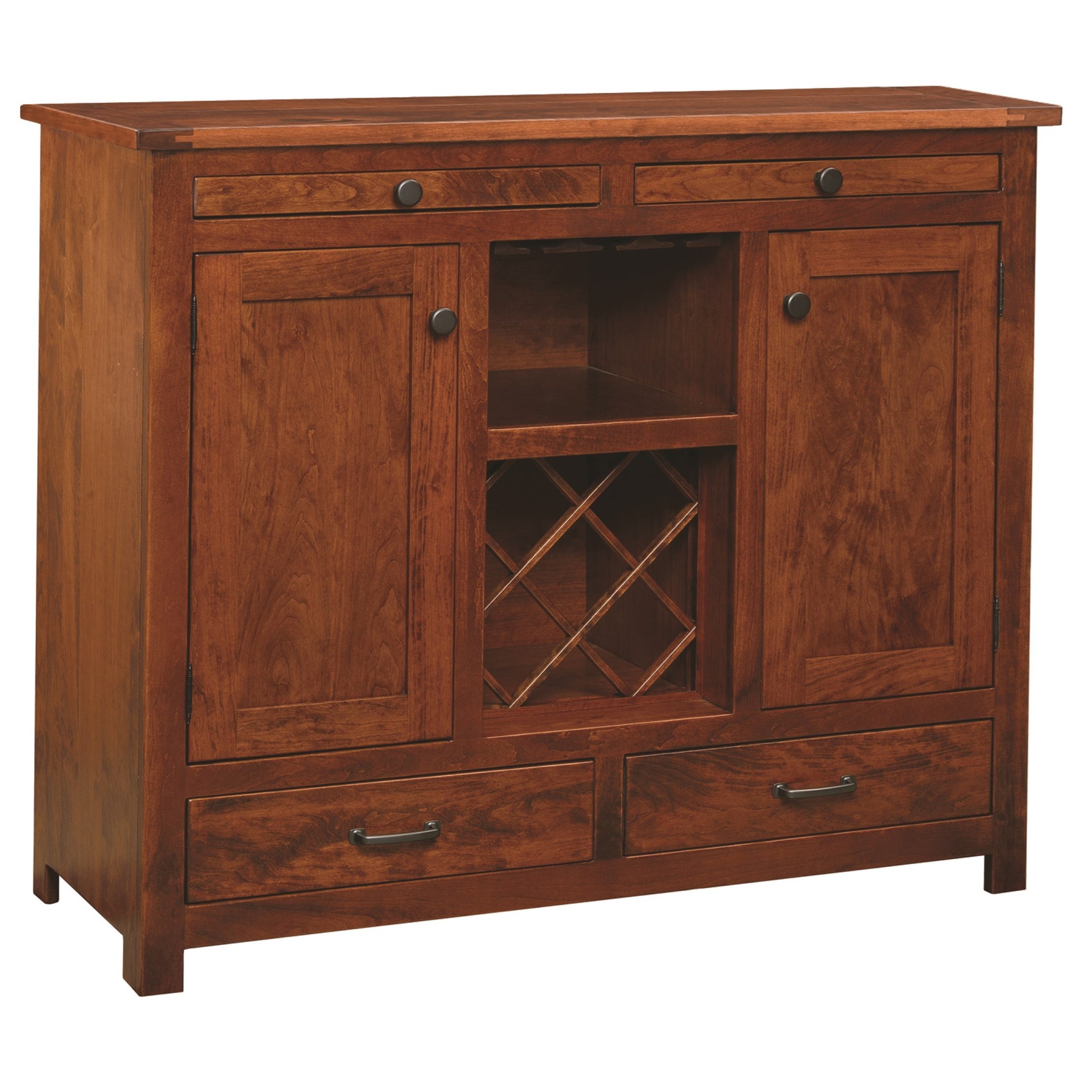Trailway Amish Wood Sutter Mills STM7040S Customizable Server with ...