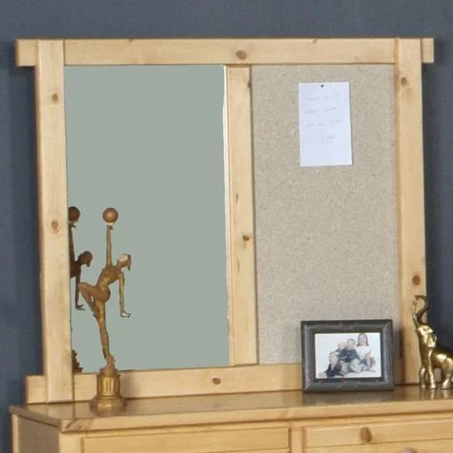 Bayview 4826DS Landscape Mirror with Cork Board Sadler's Home