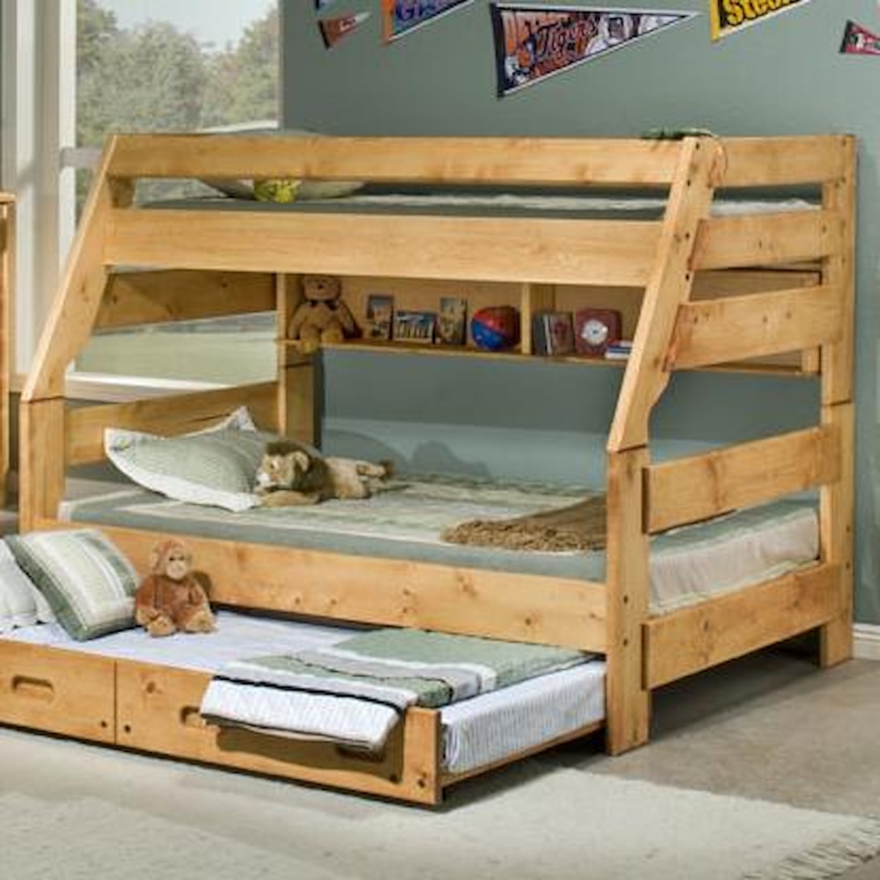 Trendwood     Twin/Full Bunk Bed