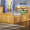 Trendwood    Full Palomino Captain's Bed