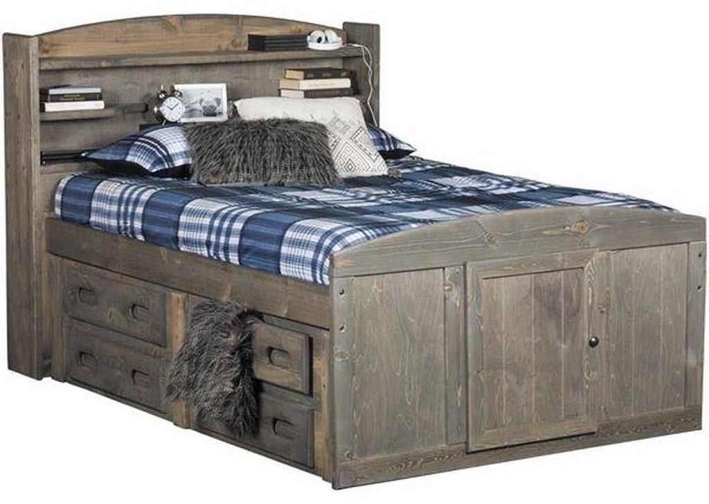 Twin Bed With Dresser Underneath Jaleada Mapanfu