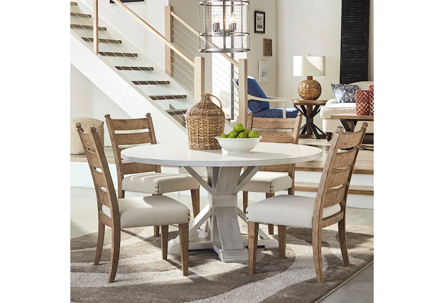 Coming Home 5 Pc Dining Set by Trisha Yearwood Home Collection by Klaussner at Johnny Janosik