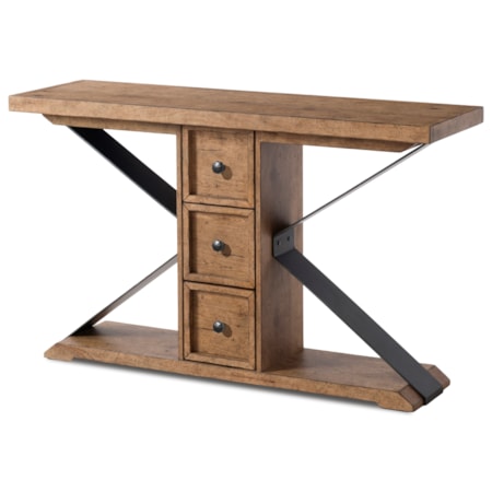 Friendship Three Drawer Sofa Table