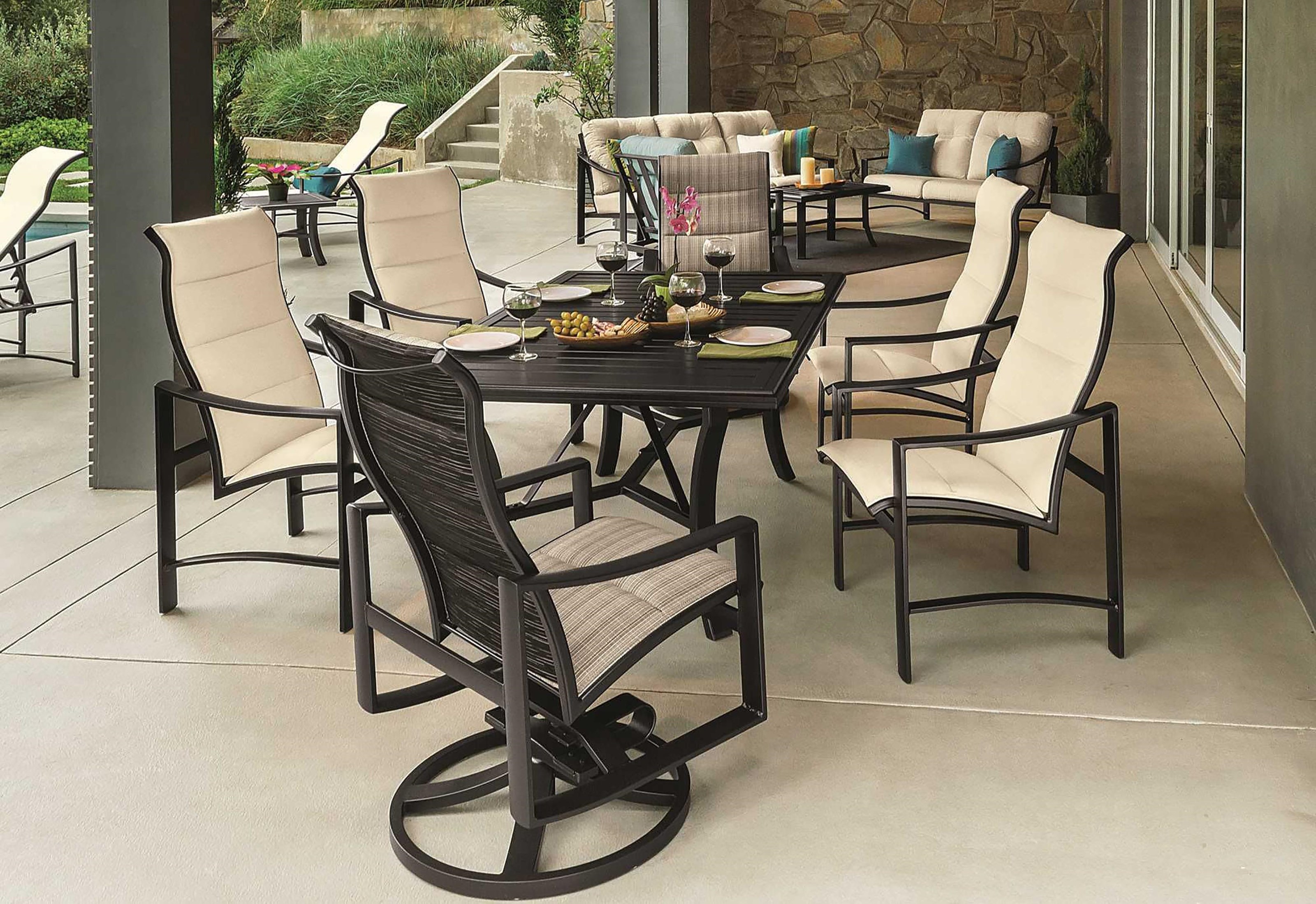 Tropitone outdoor deals dining table