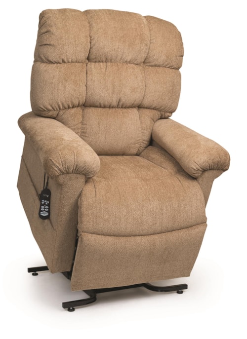 Medium Lift Recliner with Padded Back