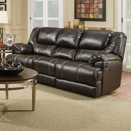 Reclining Sofa with Table