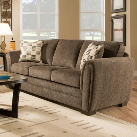 Casual Stationary Sofa