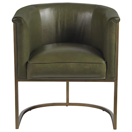 Contemporary Wing Back Accent Chair