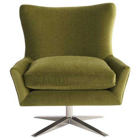 Everette Accent Chair with X-Swivel Base