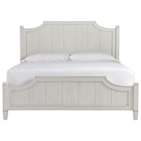 Coastal Panel Bed with Wide Panel Frame