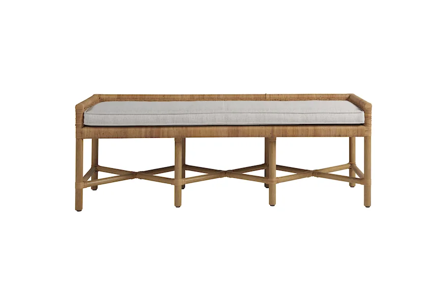 Escape-Coastal Living Home Collection Bench by Universal at HomeWorld Furniture
