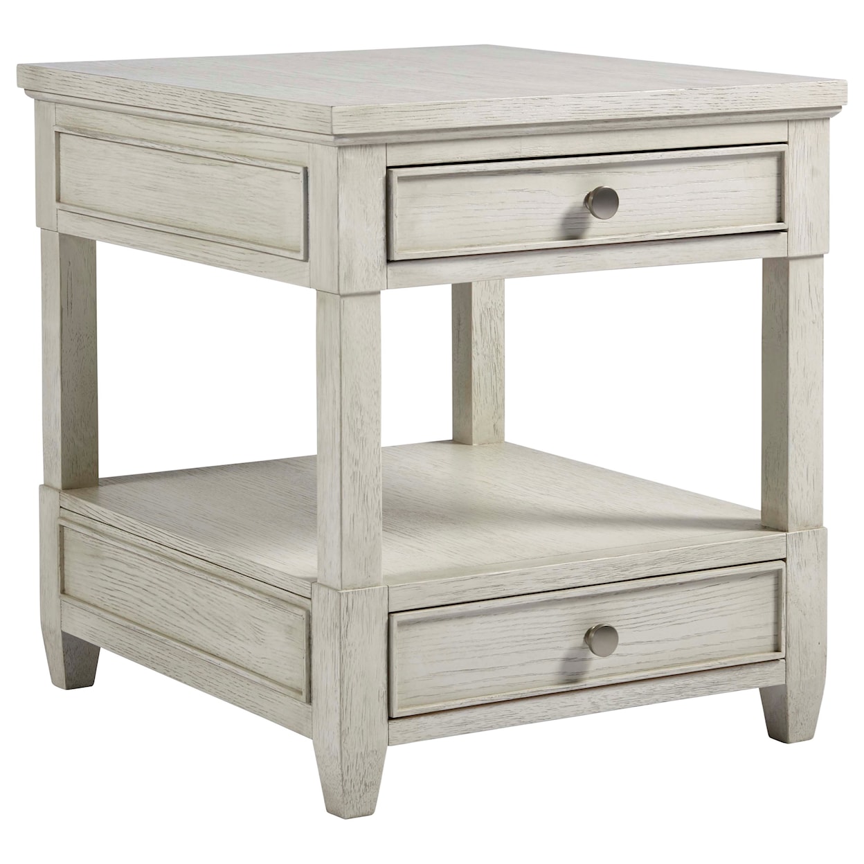 Universal Escape-Coastal Living Home Collection Drawer End Table