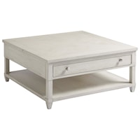 Coastal 1-Drawer Lifttop Table