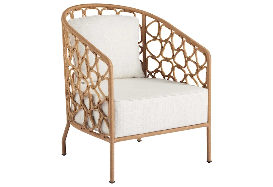 Escape-Coastal Living Home Collection Pebble Accent Chair by Universal at Powell's Furniture and Mattress