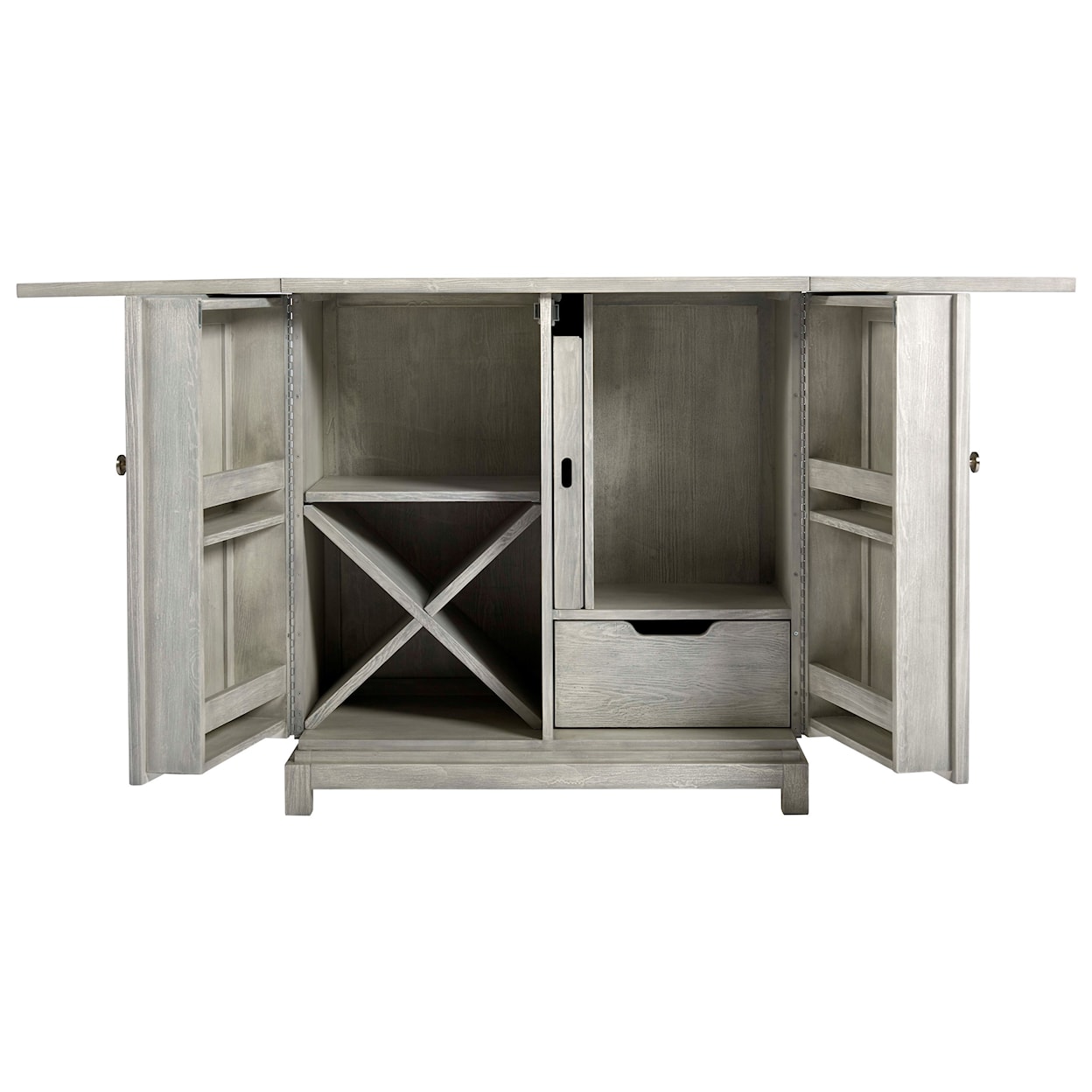Universal Getaway Coastal Living Home 311563109 Coastal Utility Cabinet  with Adjustable Shelves, Baer's Furniture
