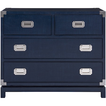 Coastal Chest with 4 Drawers