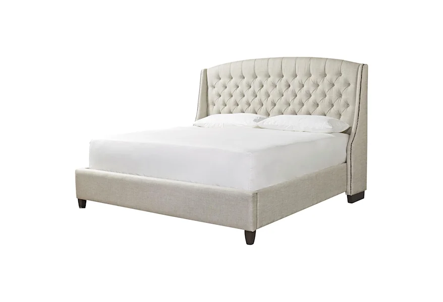 Curated Halston King Bed by Universal at Baer's Furniture