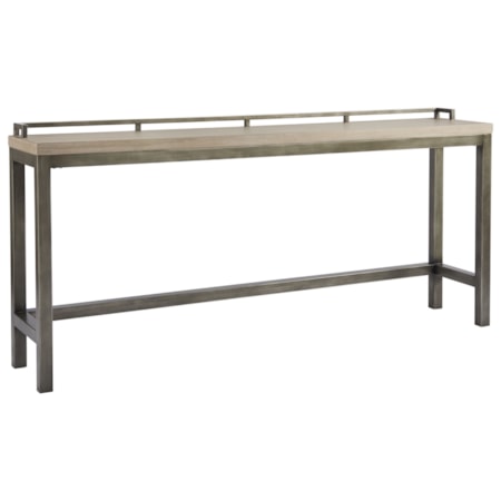 Console Table with 3 Stools