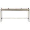 Universal Curated Mitchell Console Table with 3 Stools