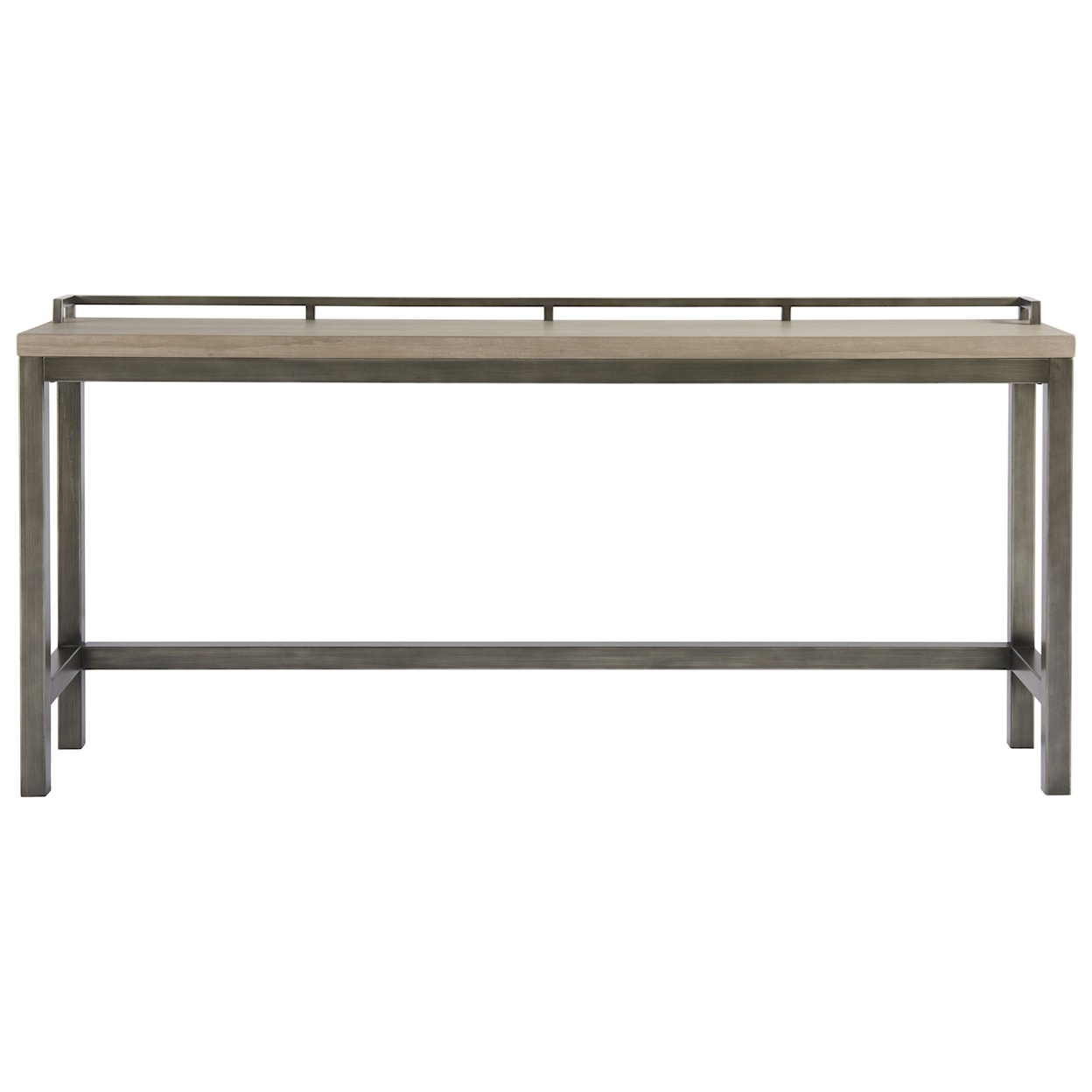 Universal Curated Console Table with 3 Stools