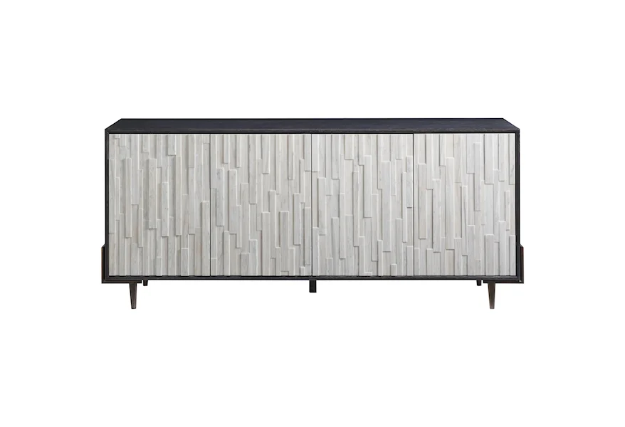 Curated Olso Entertainment Console by Universal at Powell's Furniture and Mattress