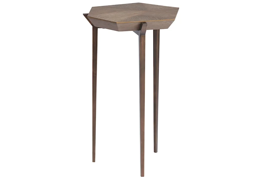 Curated Divergence Chair Side Table by Universal at Baer's Furniture