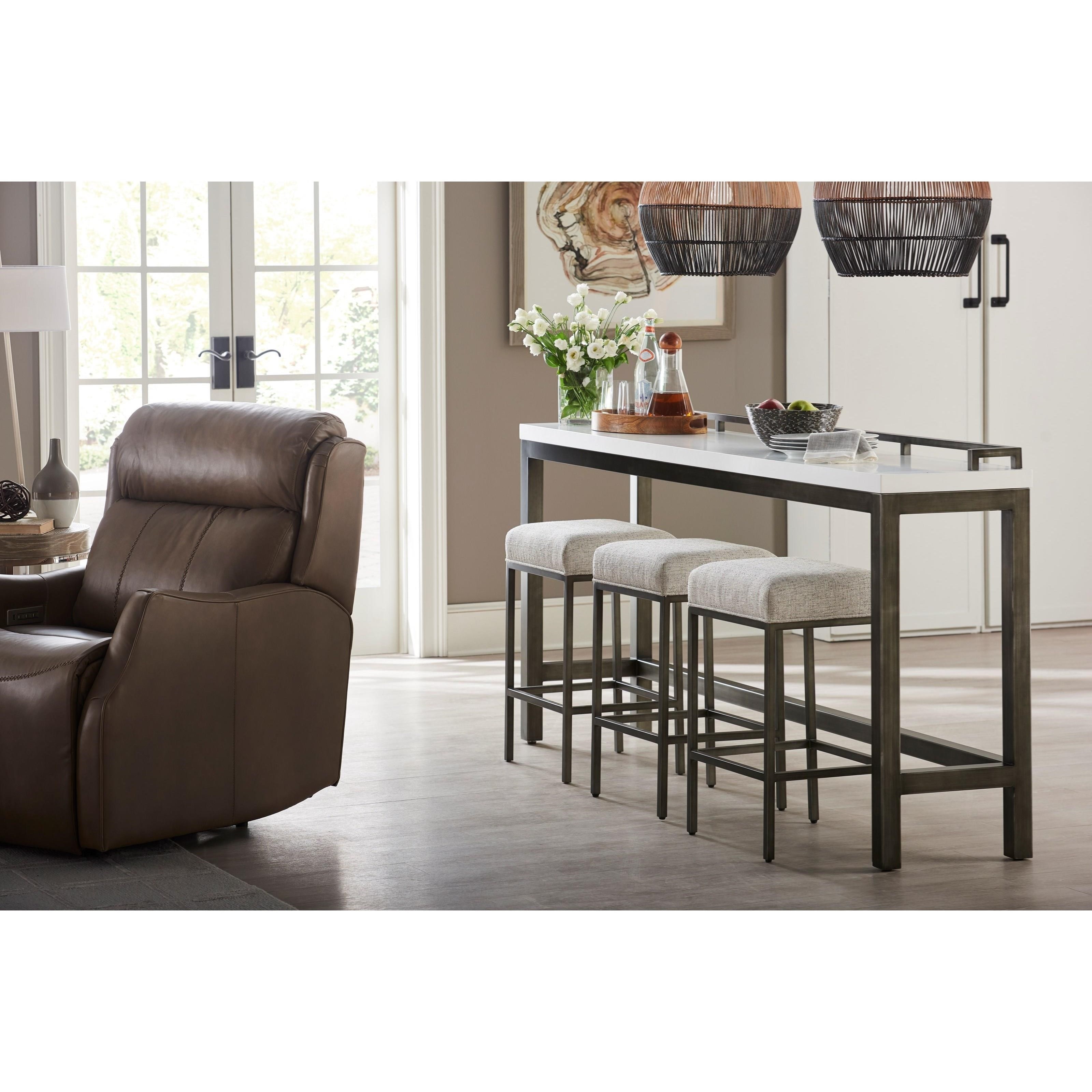 Sofa table with stools costco deals