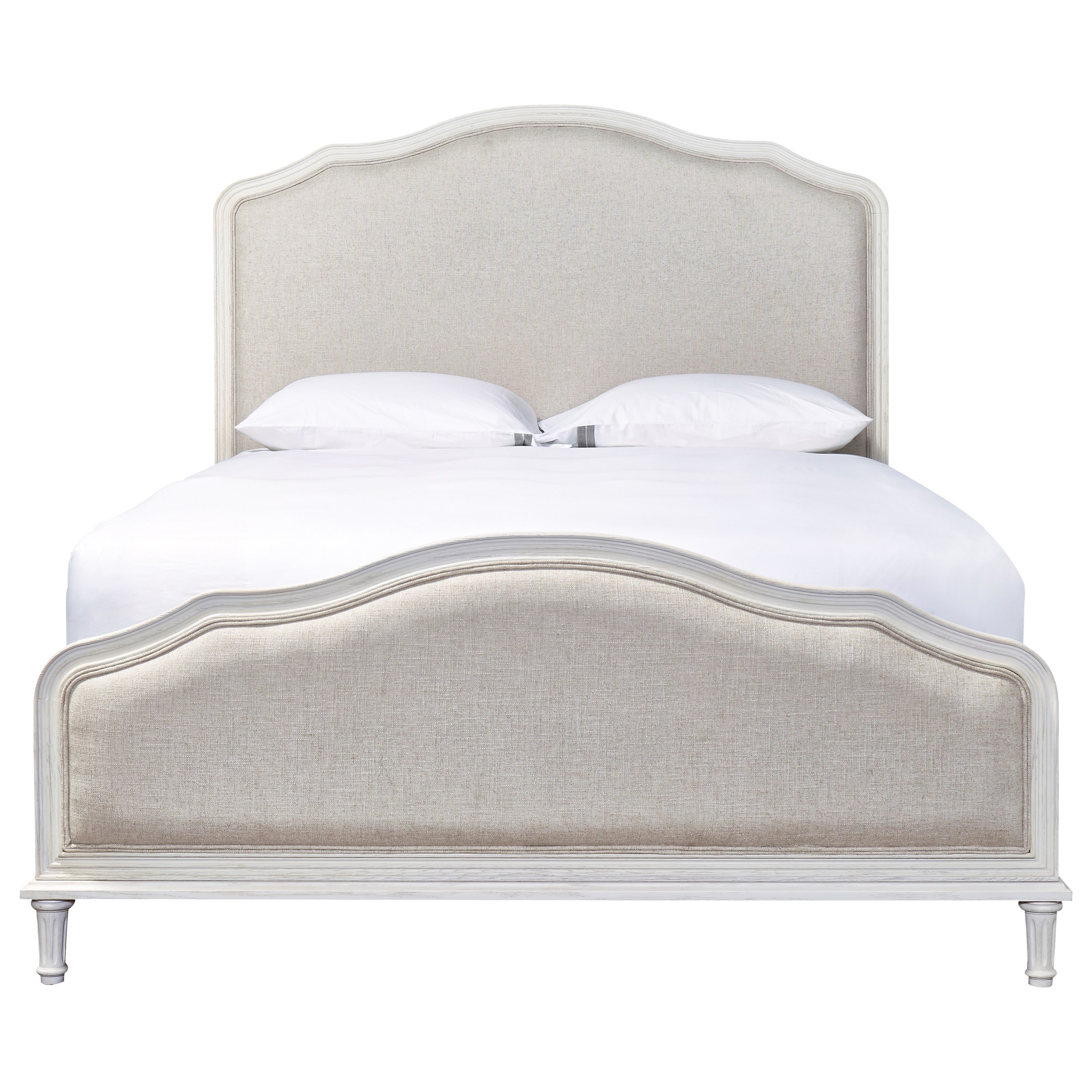Universal Curated WF987220B King Amity Bed with Upholstered Headboard