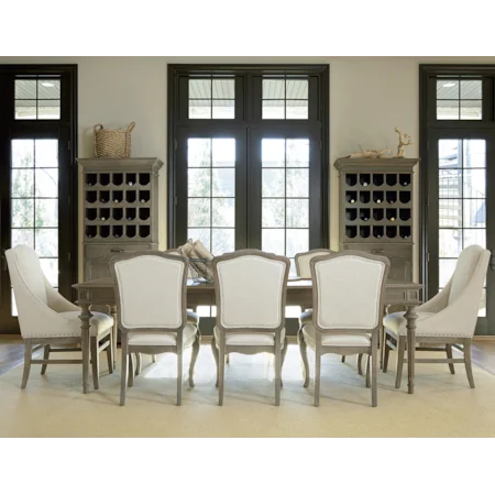9 Piece Studio Dining Set with Tribeca Table
