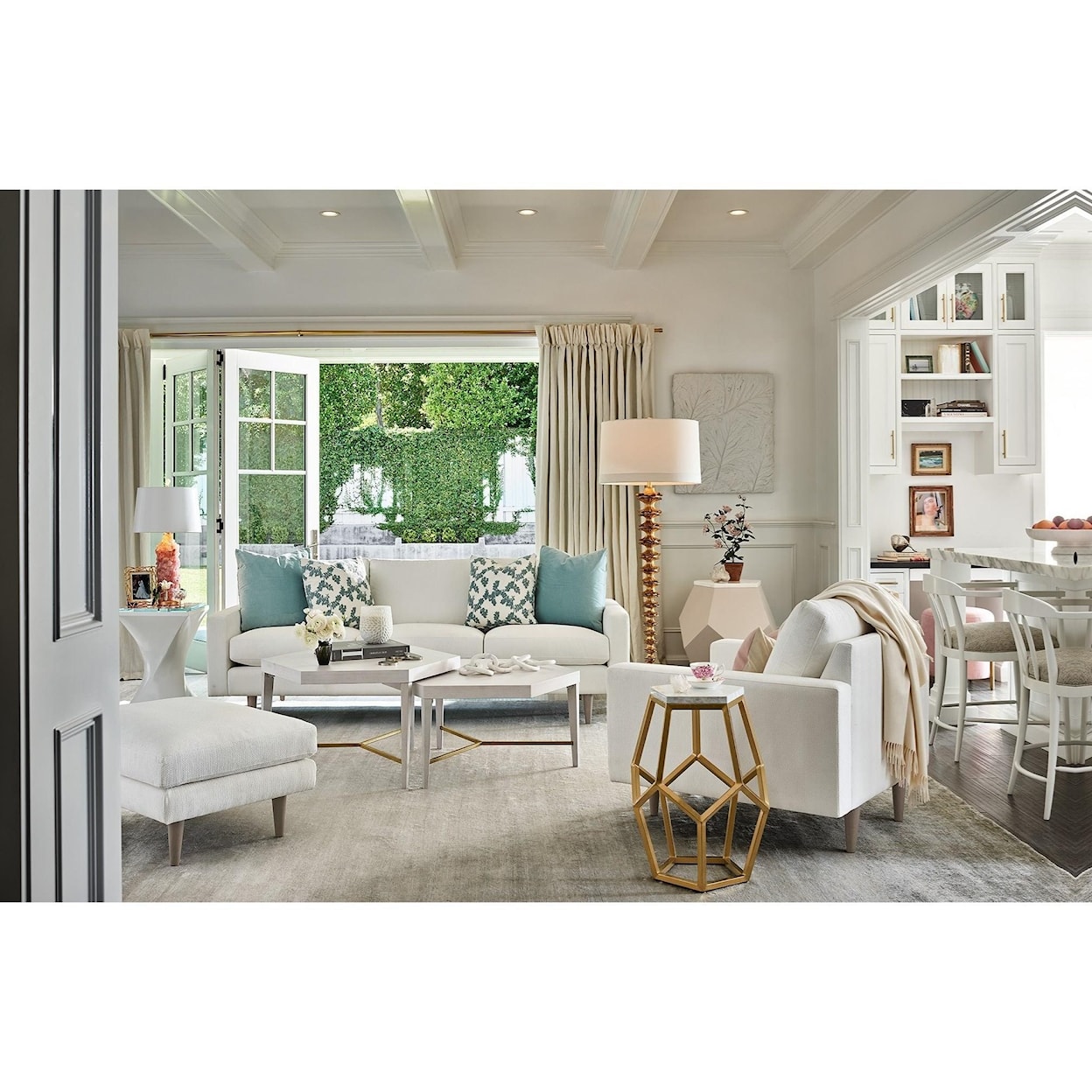 Universal Love. Joy. Bliss.-Miranda Kerr Home Brentwood Chair