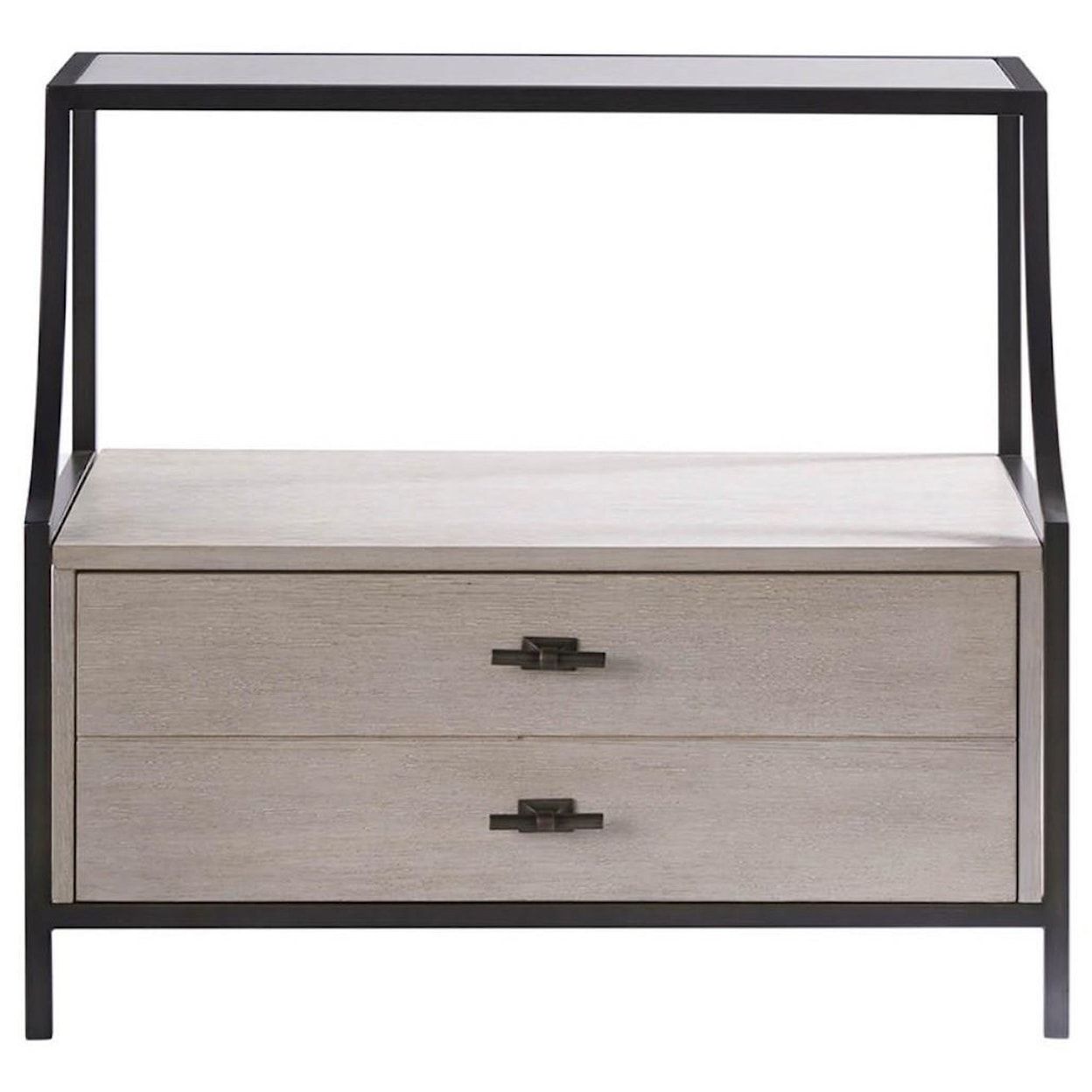 Universal Midtown Stone Top Nightstand