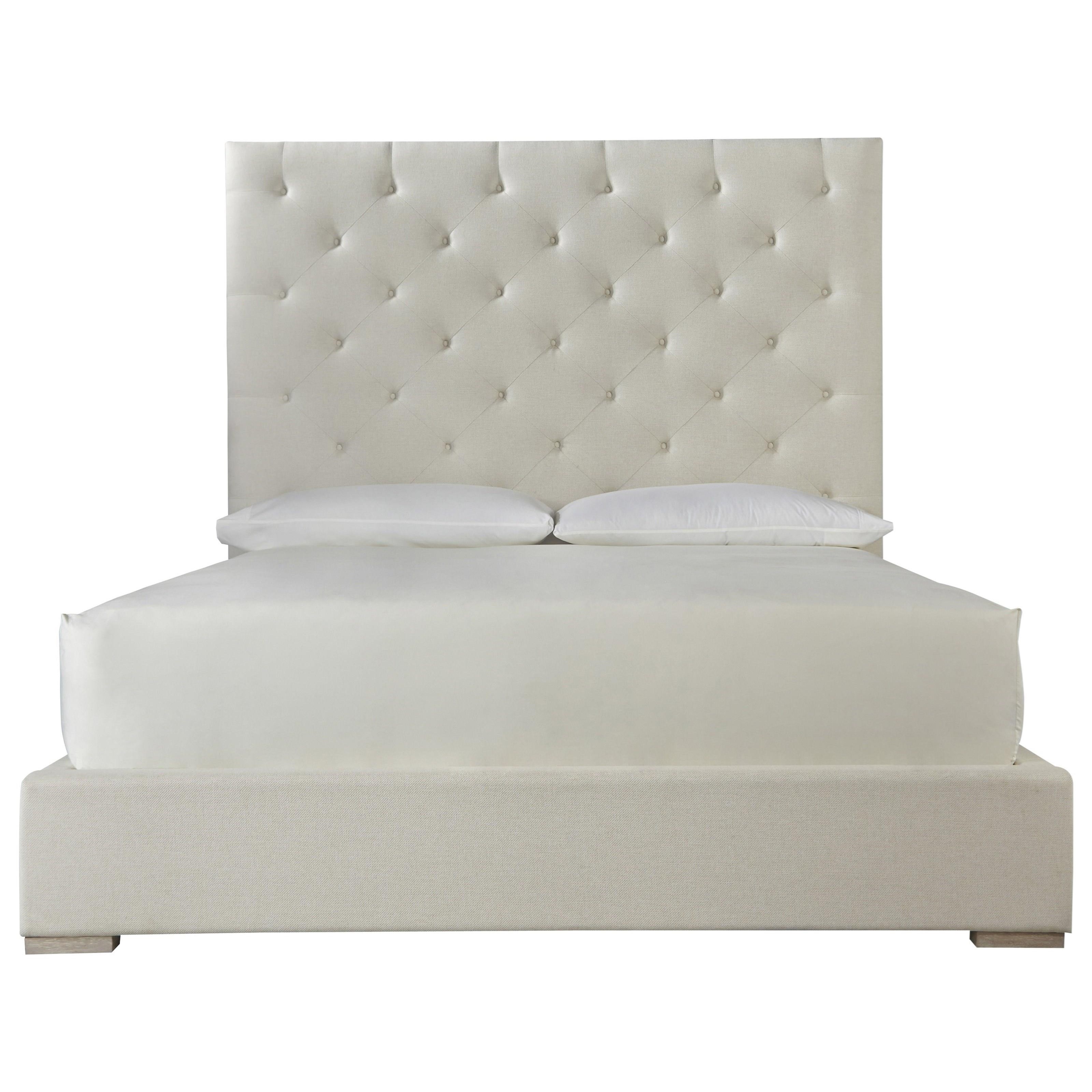 Universal Modern Brando Queen Bed with Tufted Headboard Jacksonville