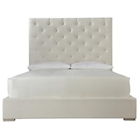 Brando Queen Bed with Tufted Headboard