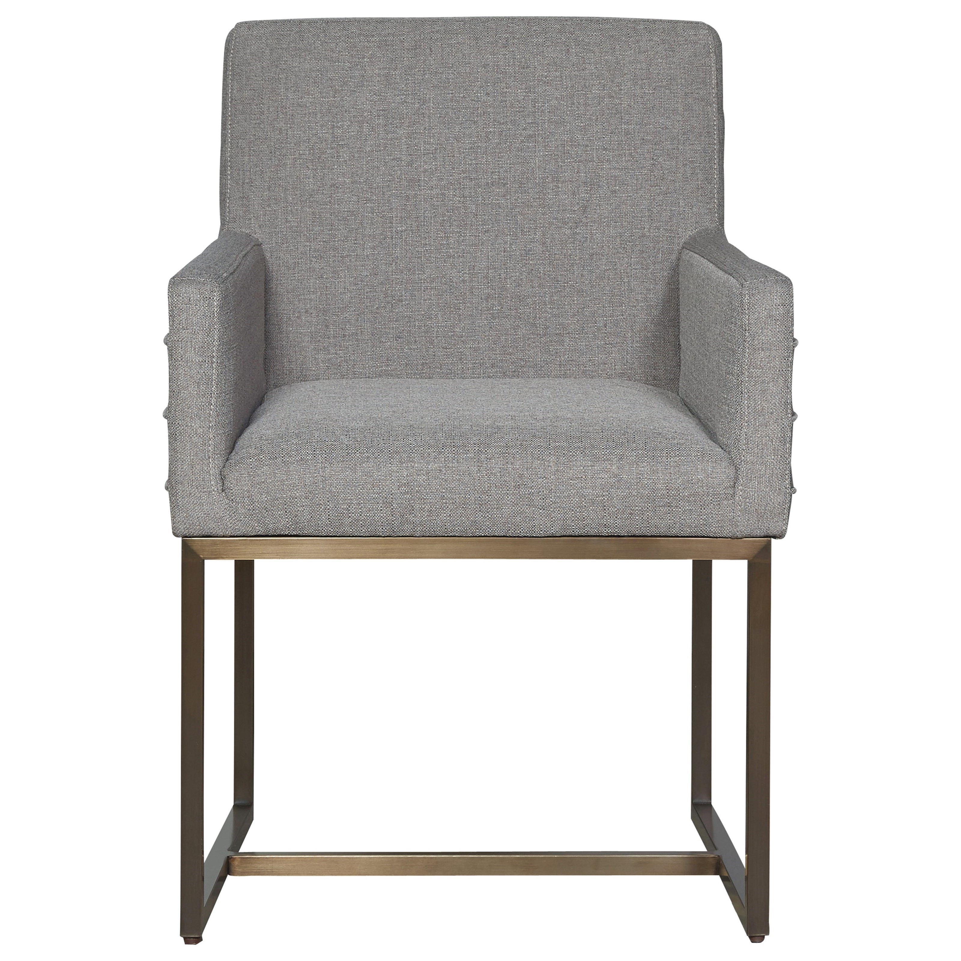 Universal Modern 643735 Townsend Castered Upholstered Dining Chair