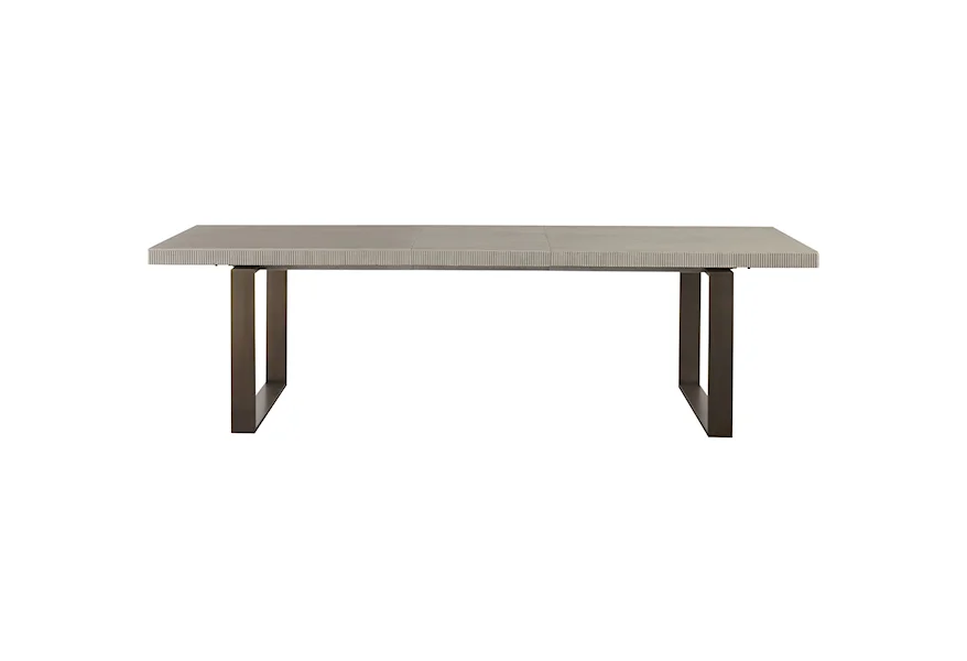 Modern Robards Rectangular Dining Table by Universal at Malouf Furniture Co.